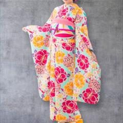 あんぱん　振袖・袋帯セット　草履・バッグ付き あんぱん様専用 振袖・袋帯セット 草履・バッグ付き - メルカリ