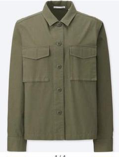 UNIQLO ミリタリーシャツジャケット
