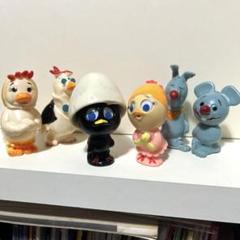 ポピー製 カリメロ ソフビ フィギュア セット 当時物 ブルマァク ポピー製 カリメロ ソフビ フィギュア セット 当時物 ブルマァク