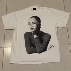 限定セールXL★USA製Changes★シャーデー★SADE★モノクロTシャツ白のサムネイル