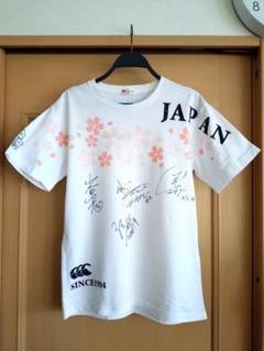 ラグビー　 サイン入りＴシャツ