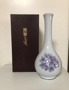 黒翠七宝　鯉　花瓶 Amazon.co.jp: 黒翠黒翠七宝 花器 : ホーム＆キッチン