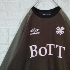 bott×umbro スウェット BoTT x UMBRO / CREW NECK / GREEN | Sophomore