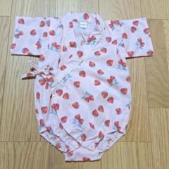 新品タグ付き フタフタ futafuta 甚平 ロンパース カバーオール 女の子