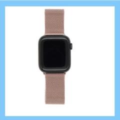 ○Apple Watch ステンレスバンド 44mm 42mm ローズゴールド