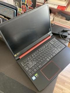 Acer ゲーミングノート ブラック/レッド 本体　16GB