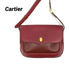 Cartier カルティエ ショルダーバッグ マストライン ボルドーのサムネイル