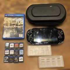 【か112】PS Vita 本体＋ケース　ソフト13本セット付き