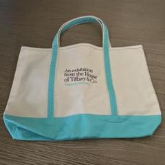 良品 Tiffany レザー トートバッグ バッグ ビンテージ ブルー 希少 ティファニー/トートバッグ/ショッピング トート バッグ ラージ