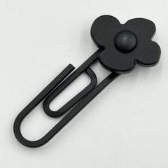 LARDINI ラルディーニ ブートニエール 黒 クリップタイプ