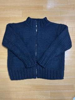 新品　REVERBERATE ZIP HAND KNITのサムネイル