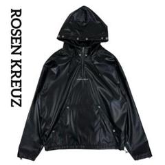 ROSEN KREUZ ローゼンクロイツ レザーハーフジップフード 美品