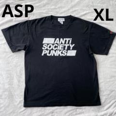 ASP ANTI SOCIETY PUNKS Tシャツ XLサイズ 黒