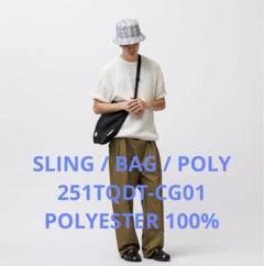 2025 1st wtaps SLING / BAG / POLY バッグ