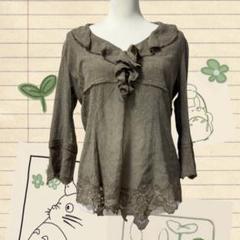 ♪00s fairygrunge 森ガール 総レースポンチョ チュニック フリル ♪00s fairygrunge 森ガール 総レースポンチョ チュニック フリル