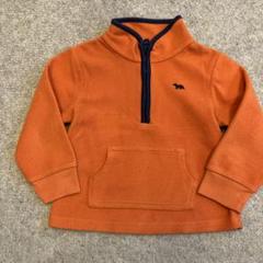 Carter's オレンジ フリースジャケット 2T