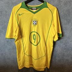 人気　ナイキ ブラジル代表 シャツ 背番号9 L ロナウド 人気 ナイキ ブラジル代表 シャツ 背番号9 L ロナウド - メルカリ