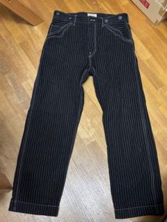schott ヒッコリーデニム ネイビー 32 OLD HICKORY DENIM PANTS/オールドヒッコリー デニムパンツ