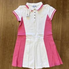 【新品タグ付き】ジャカディ jacadi ポロワンピース 4A ピケニット半袖ワンピース（ワンピース）｜jacadi（ジャカディ