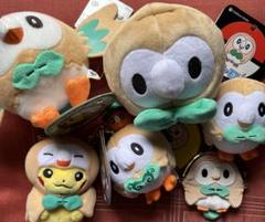 ポケモン★♥モクローのポンチョを着た　ピカチュウ♥★ぬいぐるみ★ポケモンセンター ポケモンセンター ぬいぐるみ モクロー ピカチュウ ポンチョ