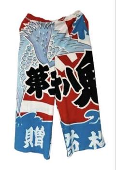 古布絣大漁旗降パッチパンツけ 古布絣大漁旗降パッチパンツけ - メルカリ