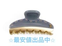 モネ睡蓮のときALEXANDRE DE PARIS ヴァンドームクリップ新品