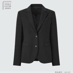 ユニクロ　オーダースーツ　166cm ブラック　M L