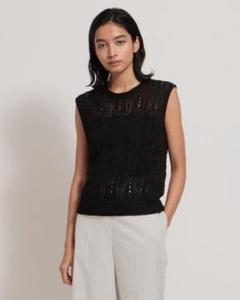 23SS完売セオリーCable Shell Top サマーニット