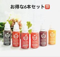 眉毛インク6本セット　バイオタッチ　アートメイク　タトゥ-色素◼︎匿名配送◼︎ 特価❗️】アートメイク色素 6本セット インク バイオタッチ