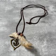 【00s_Archive】Feather Lace Necklace 平成Y2K