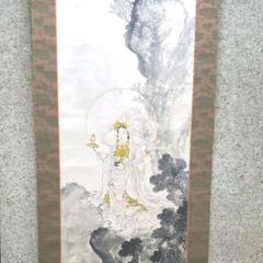 観音像 掛軸