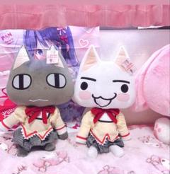 魔法少女まどか☆マギカ×どこでもいっしょSL制服ぬいぐるみ トロ クロ ♡ m70591634899_1.jpg?1739144900