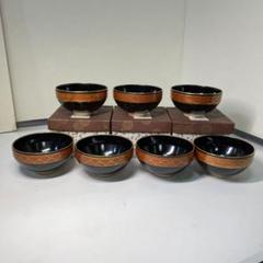 【茶道具】定靖造　青海波茶碗7個（紙箱） 茶道具】定靖造 青海波茶碗7個（紙箱） - メルカリ