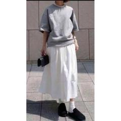 人気❤️ Machatt マチャット　ランダムプリーツスカート　イエロー マチャット MACHATT ランダム消しプリーツロングスカート マキシ