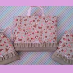 入園入学　レッスンバッグ　上履き入れ　体操服袋
