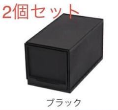 CD収納ケース 6個セット 収納ボックス 引き出し ブラック　黒