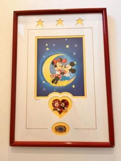 ディズニー絵画 70 Years Of Love ミッキーマウス ミニー ディズニー絵画70 Years Of Love ミッキーマウス ミニー