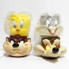 【セール中】ルーニーテューンズ 3D フェイス マグカップ 4個1セット#004