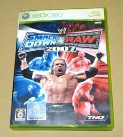 WWE2007 SMACKDOWN VS RAW XBOX360