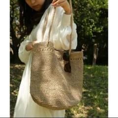 Escapade エスカペード ／水草ワンショルダーバッグ（natural) Escapade エスカペード ／水草ワンショルダーバッグ（natural)