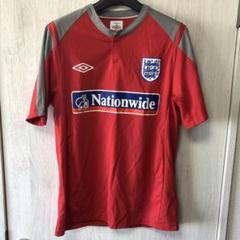 レア・美品！】Umbro イングランド代表 トレーニングトップ 赤 S