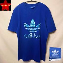 Originals（adidas） - アディダス オリジナルス デサント製 プラシャツ ビッグ トレフォイル 極美品 アディダスオリジナルス ビッグ トレフォイル トラックトップ