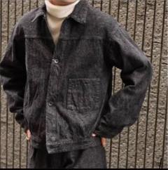 最終 comoli denim デニムセットアップ black ecru 3 最終 comoli denim デニムセットアップ black ecru 3