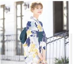 創美苑 SOUBIEN 二部式浴衣 セパレート 新品未使用 兵児帯・下駄セット 創美苑 SOUBIEN 二部式浴衣 セパレート 新品未使用 兵児帯セット