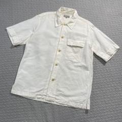 MHL.マーガレットハウエル　半袖シャツ L ホワイト　コットン　匿名配送 MARGARET HOWELL - 入手困難✨ マーガレットハウエル 半袖シャツ
