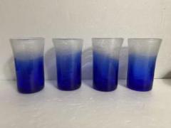 琉球ガラス　泡入りグラス✖️4点セット