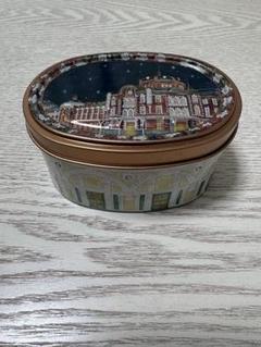 青山デカーボ　限定クッキー缶「東京駅缶」　缶のみ