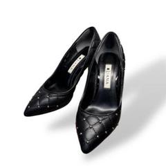 良品 YSL イヴサンローラン パンプス サイズ36.5 リーガル製