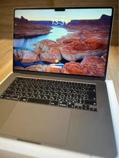 【新品未開封】MacBook Air 15inch スペースグレー M3 15インチMacBook Air [整備済製品] 8コアCPUと10コアGPUを搭載