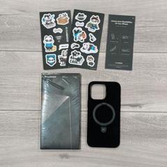 〆iPhone14ProMax 用 ケース 隠しスタンド 横縦両立 米軍
